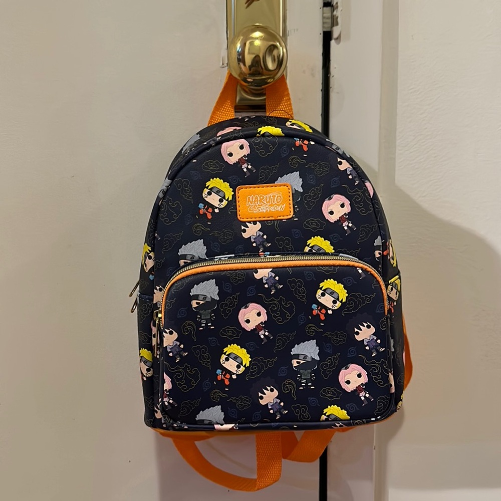 Brand new with tags Naruto small backpack